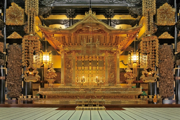 The Golden Shrine in the Main Hall