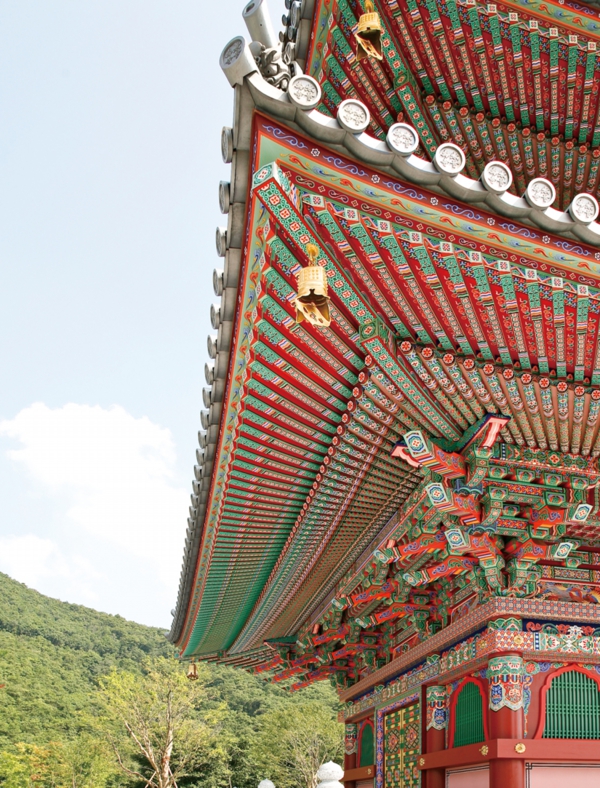The Five-story Pagoda, painted richly in full colors