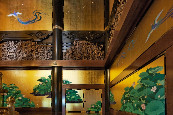 Murals and fusuma paintings